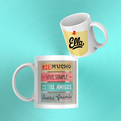 Tazas 11 onzas Personalizadas